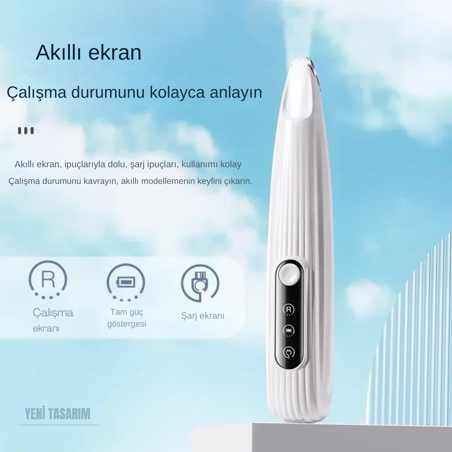 LED Işıklı Pet Pati Tıraş Makinasi