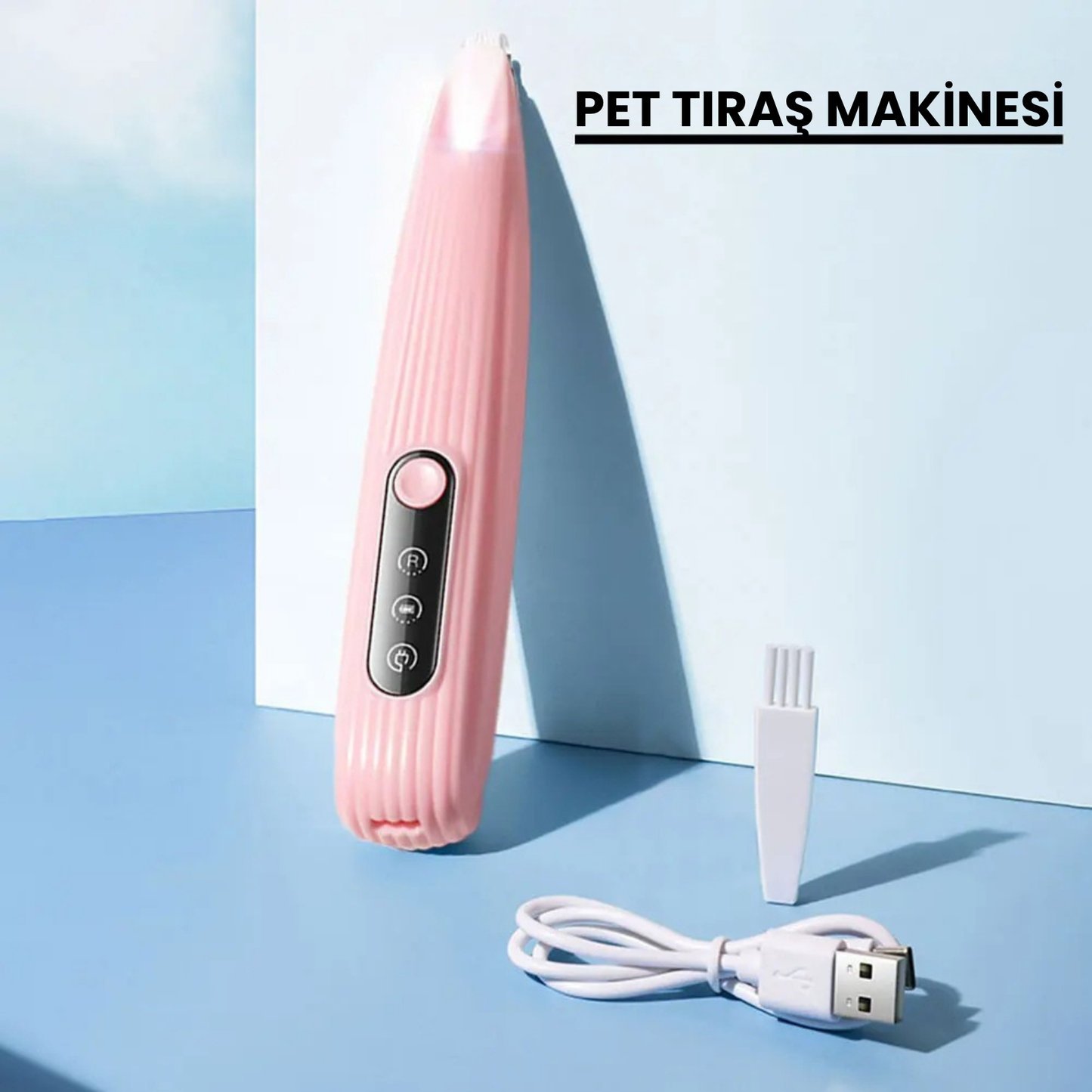 LED Işıklı Pet Pati Tıraş Makinasi