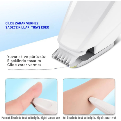 LED Işıklı Pet Pati Tıraş Makinasi
